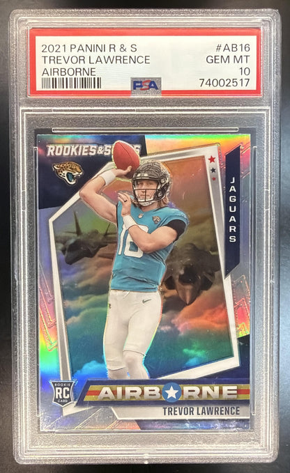 2021 Panini Rookies & Stars Trevor Lawrence #AB-16 Airborne RC