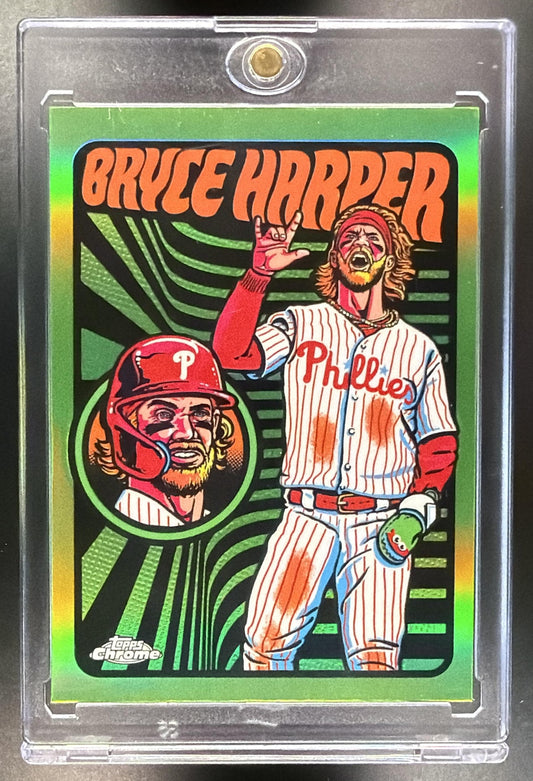 2024 Topps Chrome Bryce Harper #UV-7 Ultraviolet All Stars