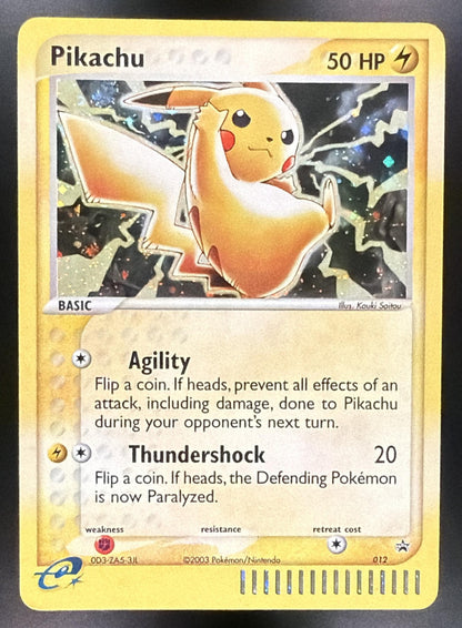 2003 Pokemon Nintendo Promos Pikachu 012 MP