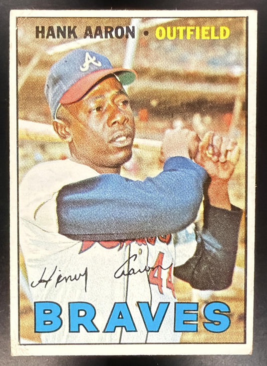 1967 Topps Hank Aaron #250