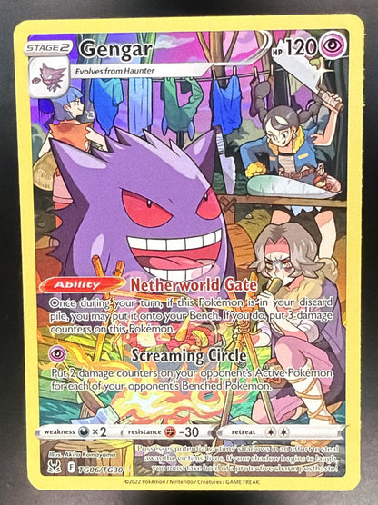 2022 Pokemon Lost Origin Gengar TG06/TG30 NM