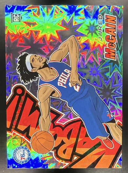 2024-25 Panini Revolution Jared McCain #21 Kaboom-Horizontal RC