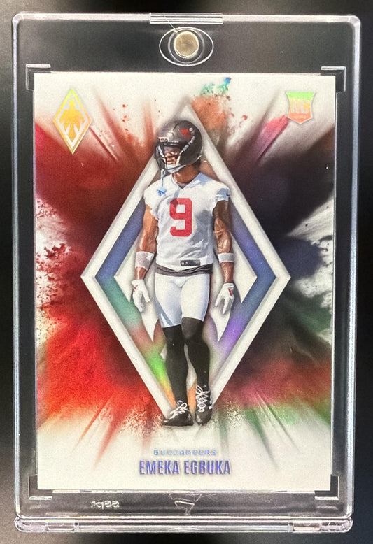 2025 Panini Phoenix Emeka Egbuka #3 Color Blast