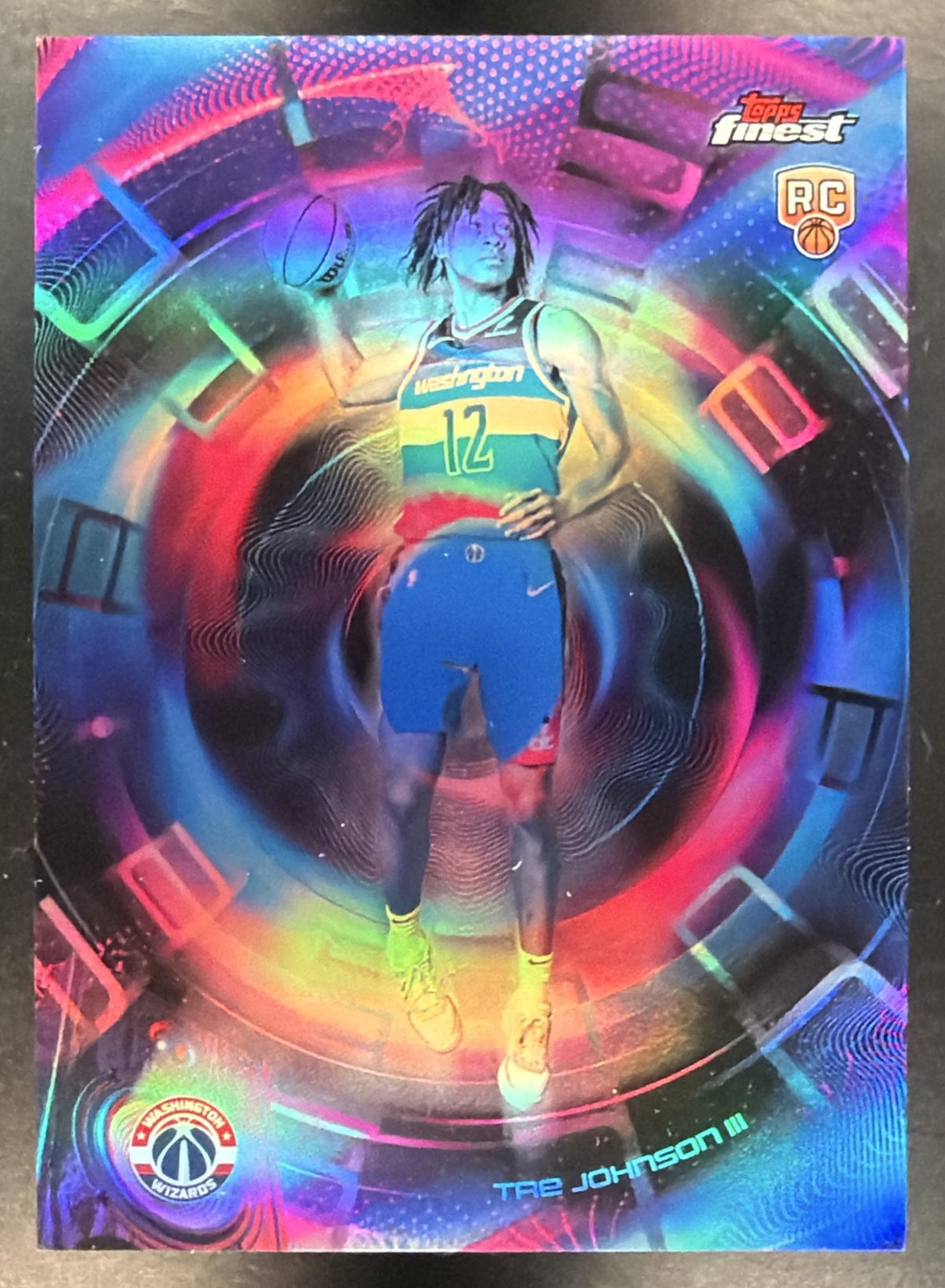 2025-26 Topps Finest Tre Johnson III #P-15 Pulse RC SSP
