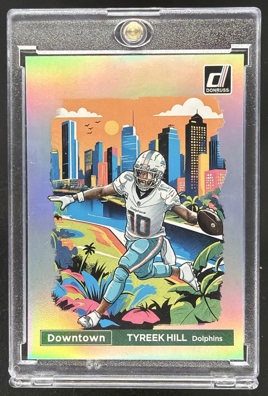 2024 Panini Donruss Tyreek Hill #3 Downtown SSP