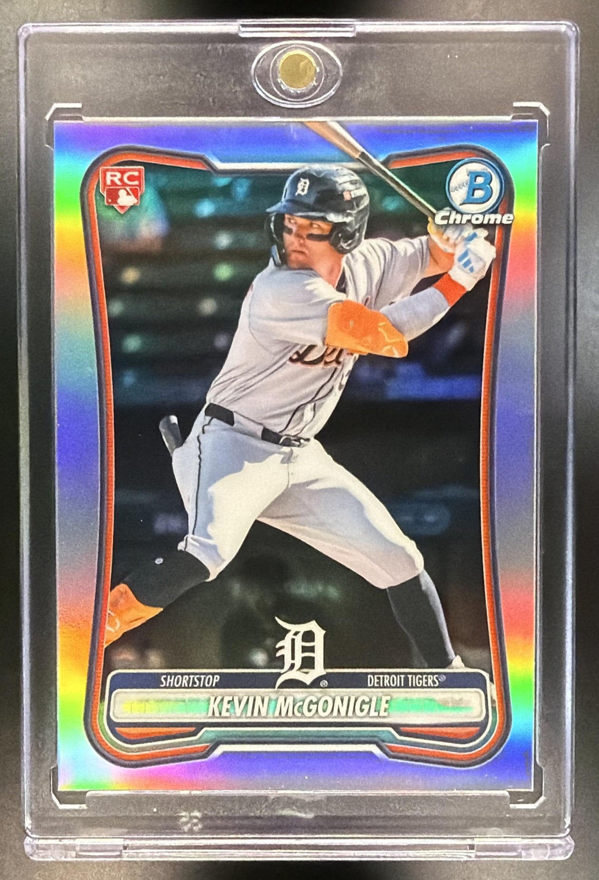 2026 Bowman Chrome Kevin McGonigle #6 Red RC Variation Tigers
