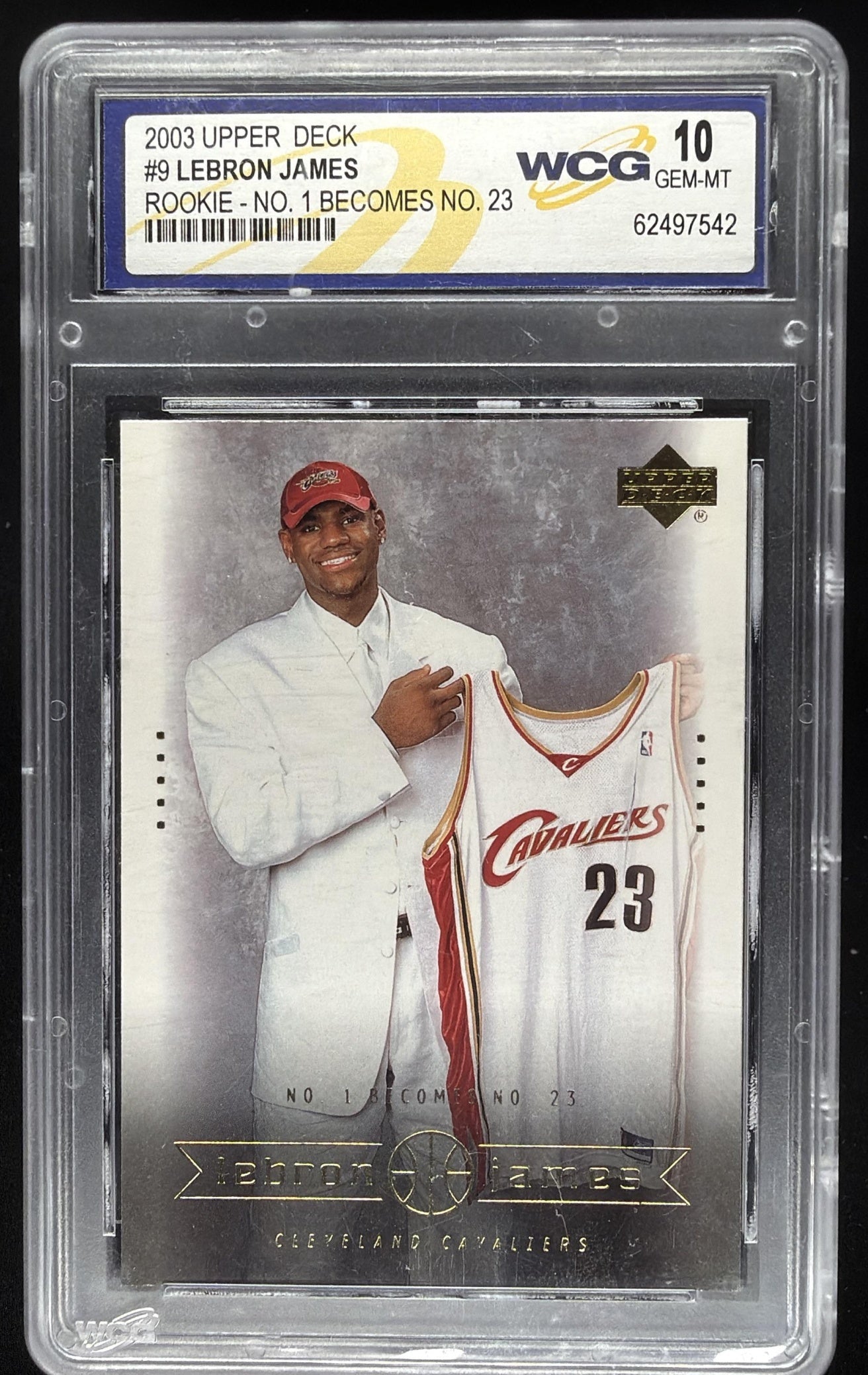 2003-04 Upper Deck LeBron James Box Set #23 RC