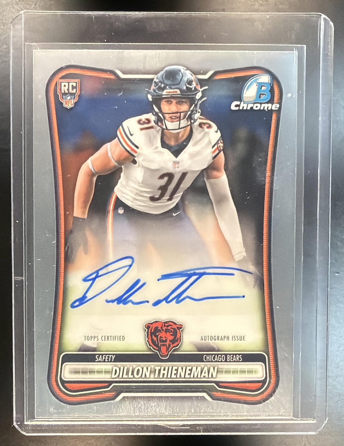 2026 Bowman Chrome Dillon Thieneman #BCRA-DTH Auto RC Bears