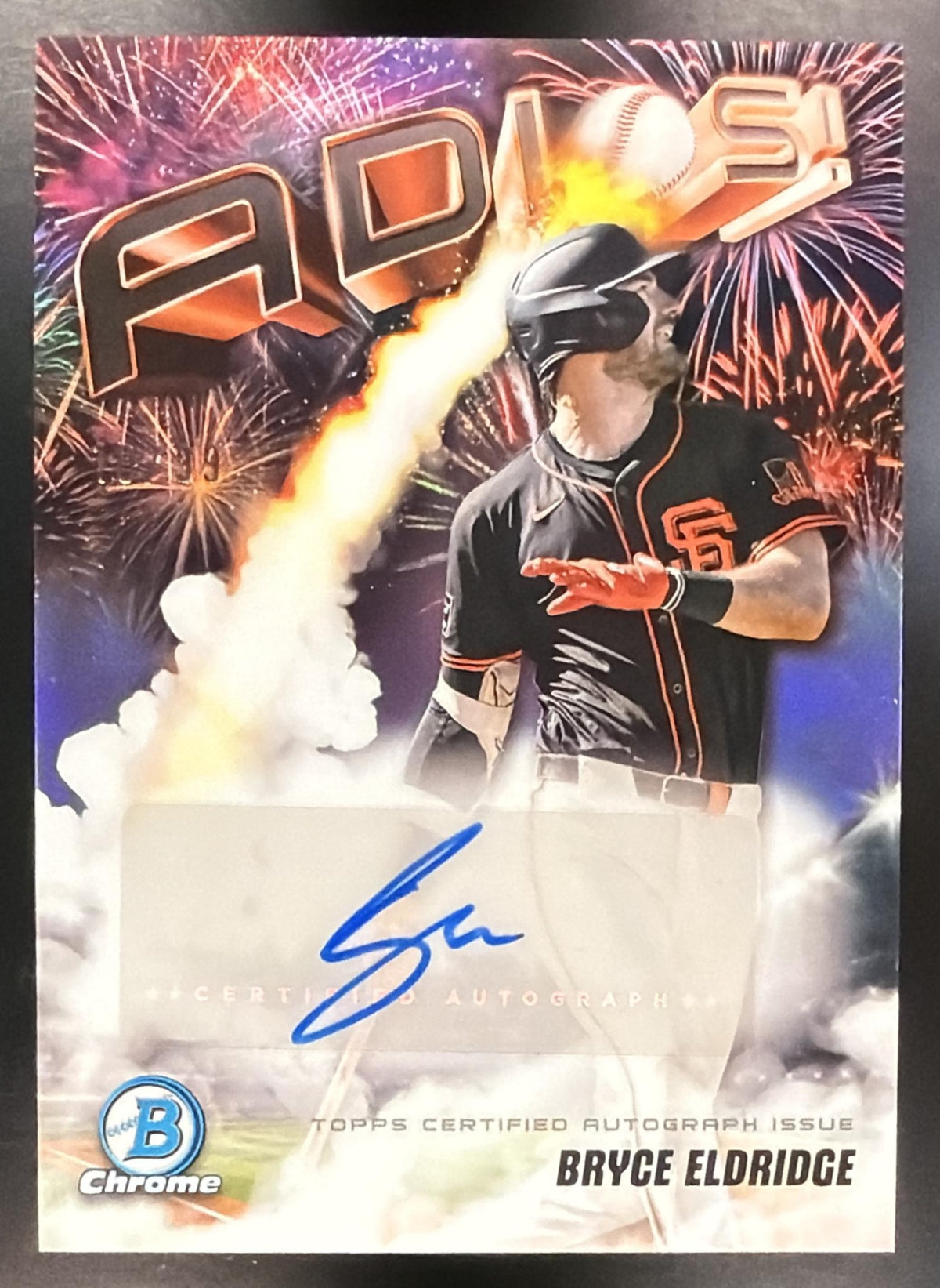 2025 Bowman Chrome Bryce Eldridge #AAV-BE ADIOS! Auto /99