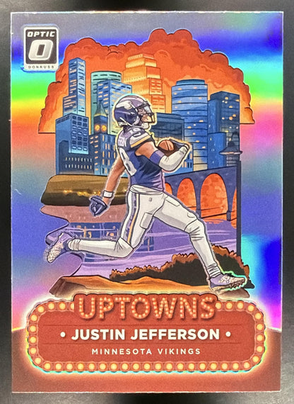 2024 Panini Donruss Optic Justin Jefferson #19 Uptown SSP