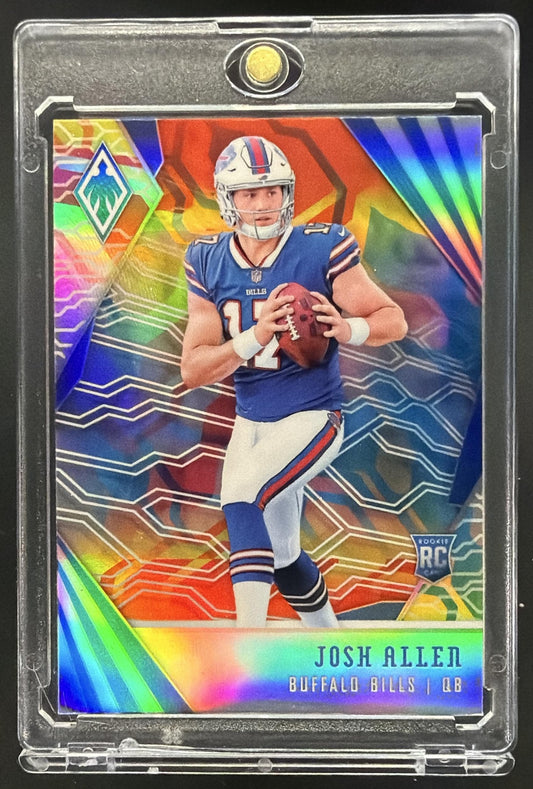 2018 Panini Phoenix Josh Allen #105 RC Color Burst