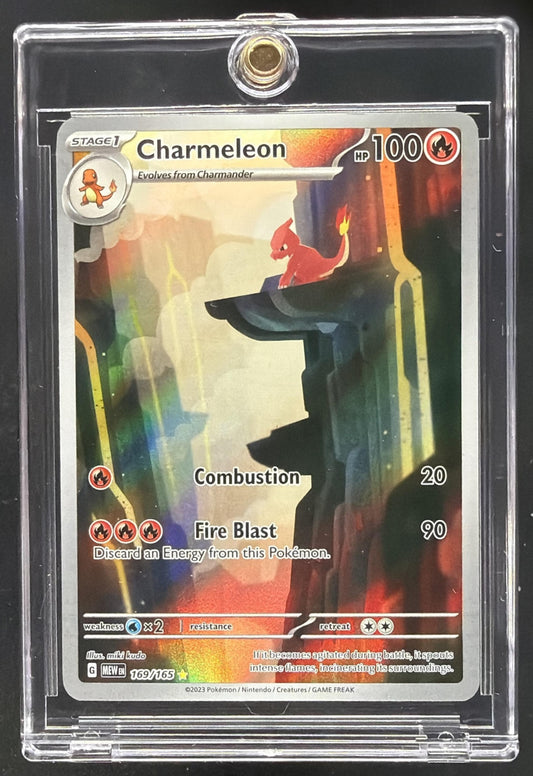 2023 Pokemon SV 151 Charmeleon #169/165 Illustration Rare