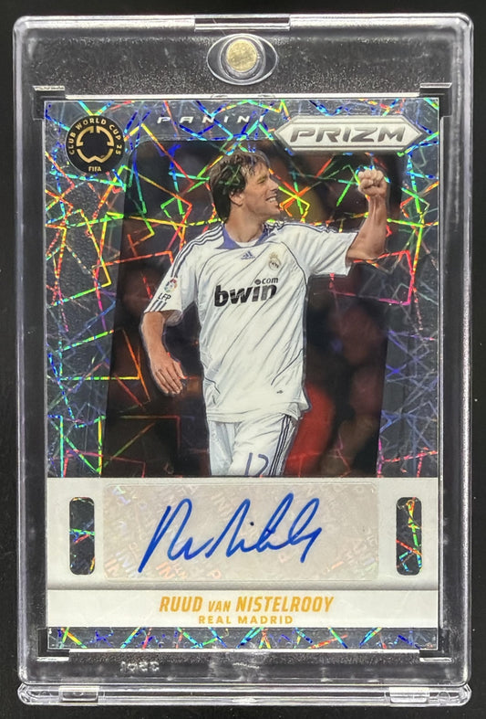 2025 Panini Prizm FIFA Club World Cup Ruud van Nistelrooy #28 Flashback Auto