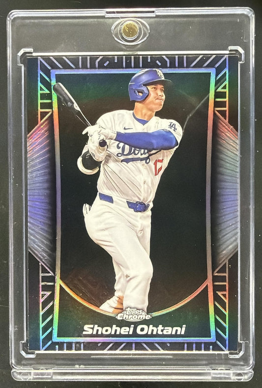 2025 Topps Chrome Shohei Ohtani #SE-1 Shadow Etch