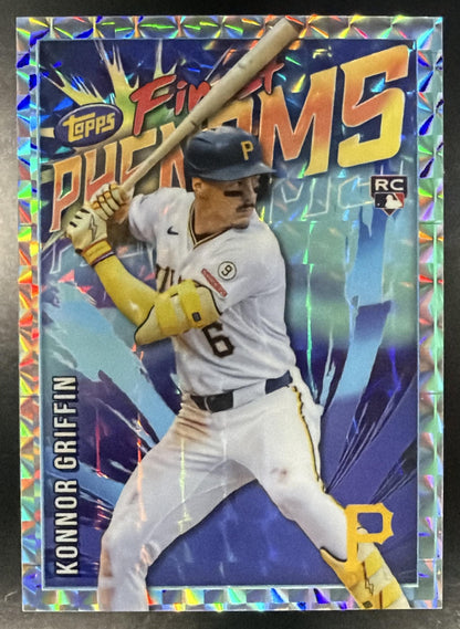 2026 Topps Finest Konnor Griffin #FF-19 Phenoms Geometric Refractor RC Pirates
