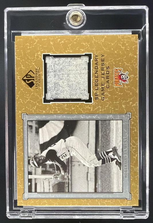 2001 SP Legendary Cuts Roberto Clemente #J-RC Game Jersey