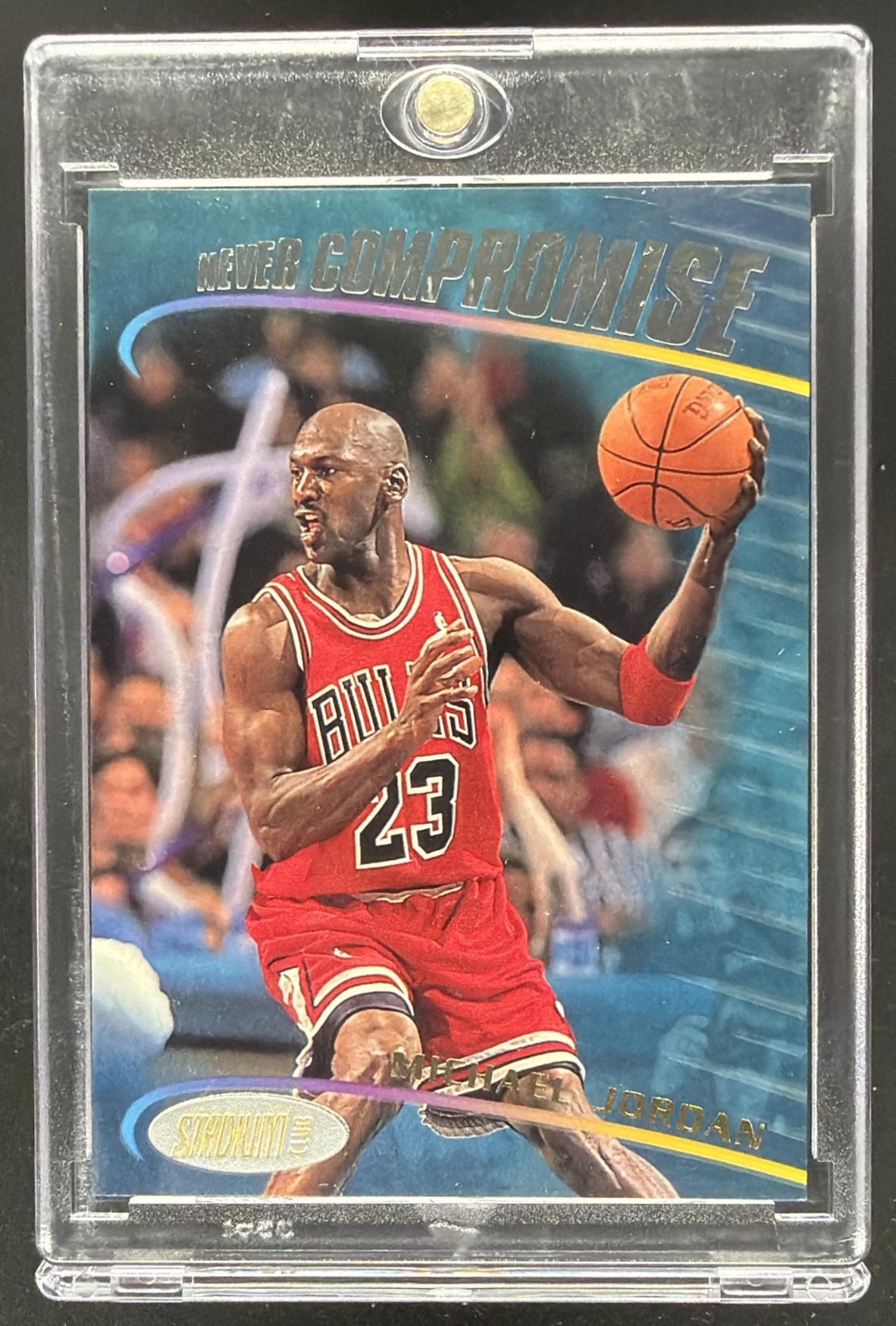 1998-99 Topps Stadium Club Michael Jordan Never Compromise