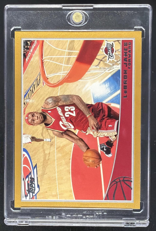 2009-10 Topps LeBron James #42 Gold 512/2009