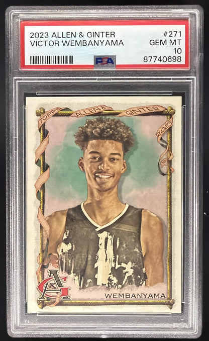 2023 Topps Allen & Ginter Victor Wembanyama #271 PSA 10
