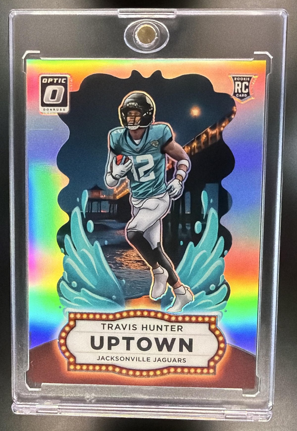 2025 Panini Donruss Optic Travis Hunter #21 Uptown RC SSP