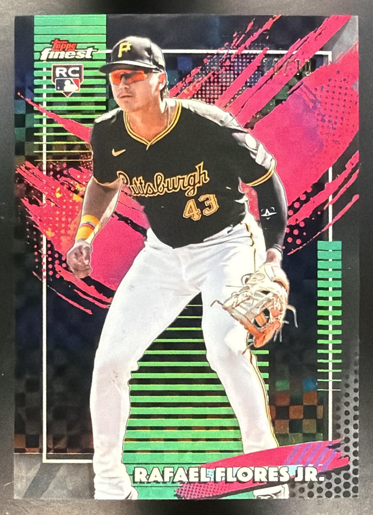 2026 Topps Finest Rafael Flores Jr. #289 Rare Black X-Fractor 10/10 RC