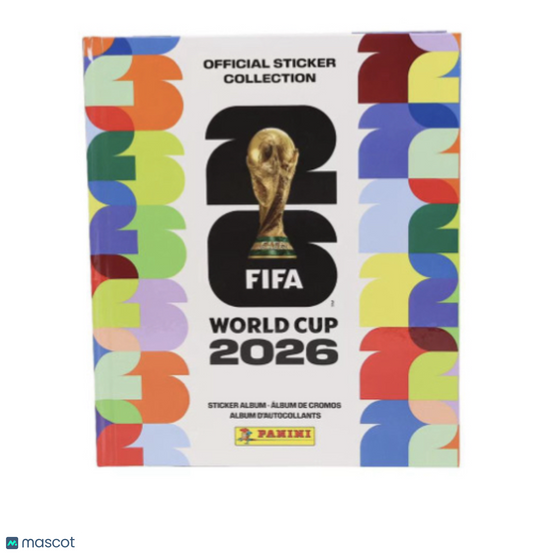 2026 Panini World Cup Soccer Sticker Hard Cover Album