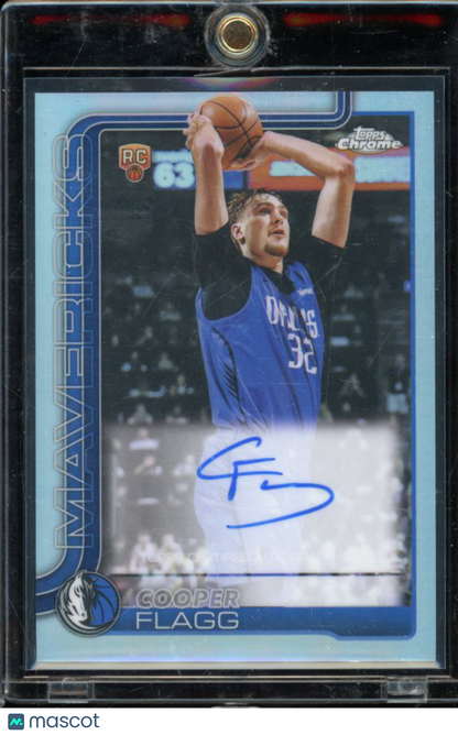 2025-26 Topps Chrome Cooper Flagg Rookie Refractor Auto