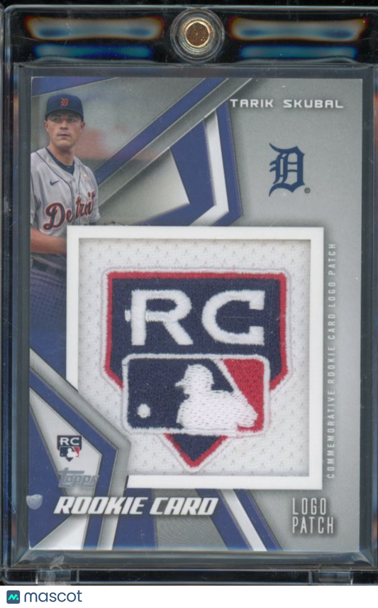 2021 Topps Tarik Skubal Rookie Logo Commemorative Patch