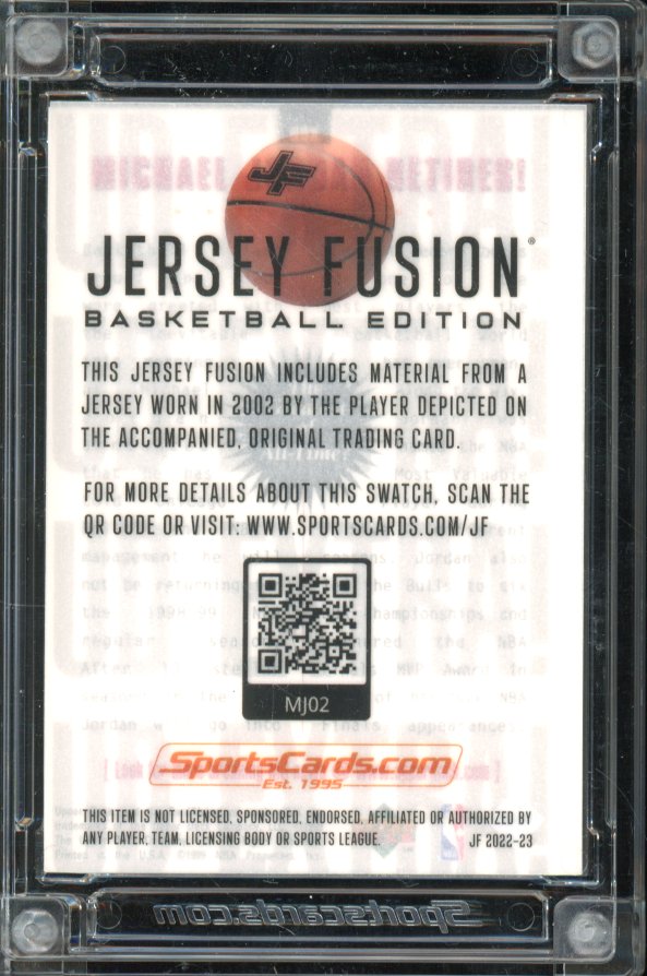 2022-23 Upper Deck Michael Jordan Dual Patch /99