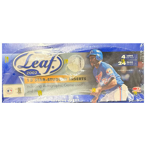 2002 Leaf Baseball Hobby Box