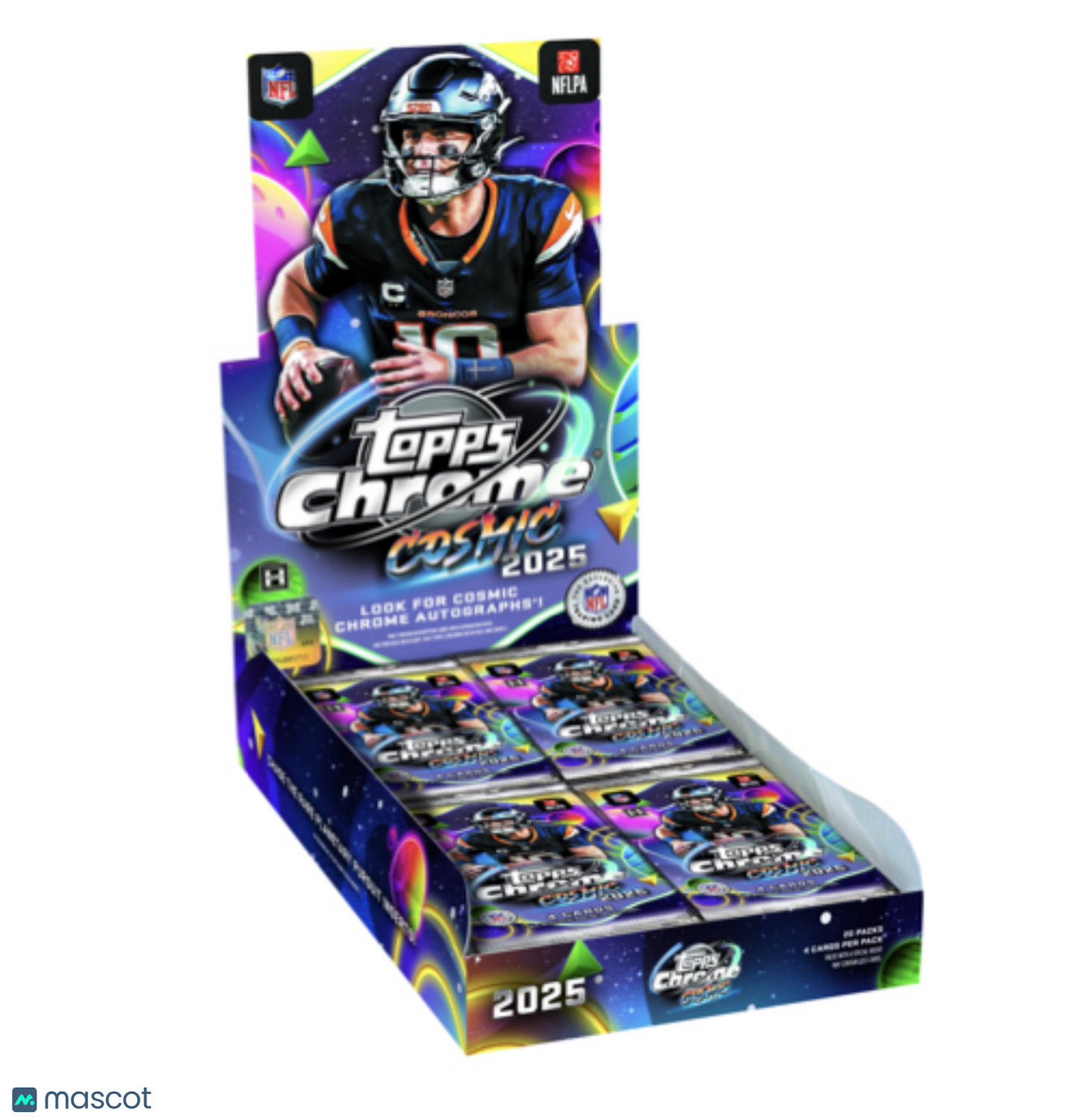 PRE ORDR 2025 Topps Cosmic Chrome Football Hobby Box