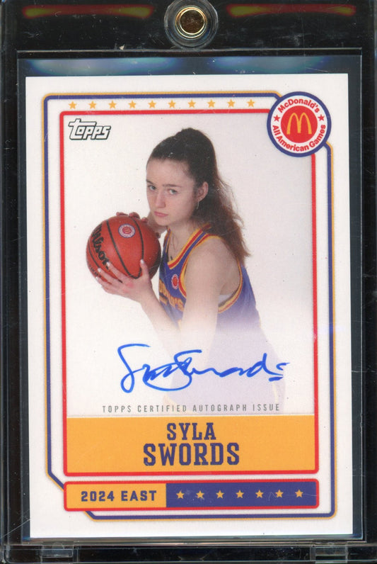 2024 McDonald's Syla Swords On Card Auto