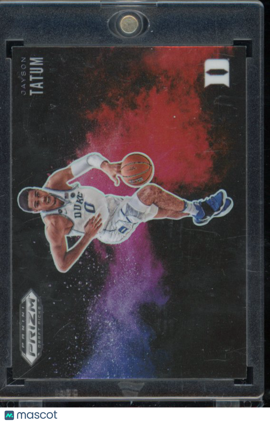 2022-23 Prizm Jayson Tatum Black Color Blast Duke