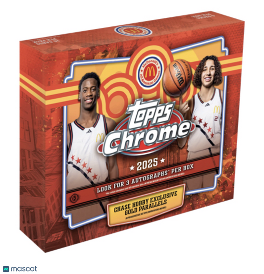 2025 Topps Chrome McDonald’s Basketball Hobby Box