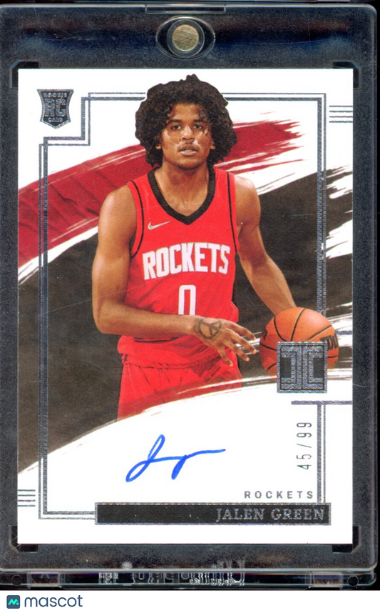 2021-22 Impeccable Jalen Green Rookie Auto /99