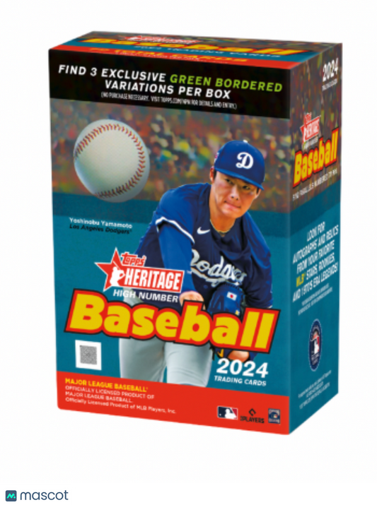 2024 Topps Heritage High Number Blaster Box