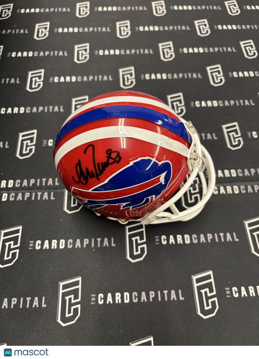 Andre Reed Signed Buffalo Bills Mini Helmet BAS COA