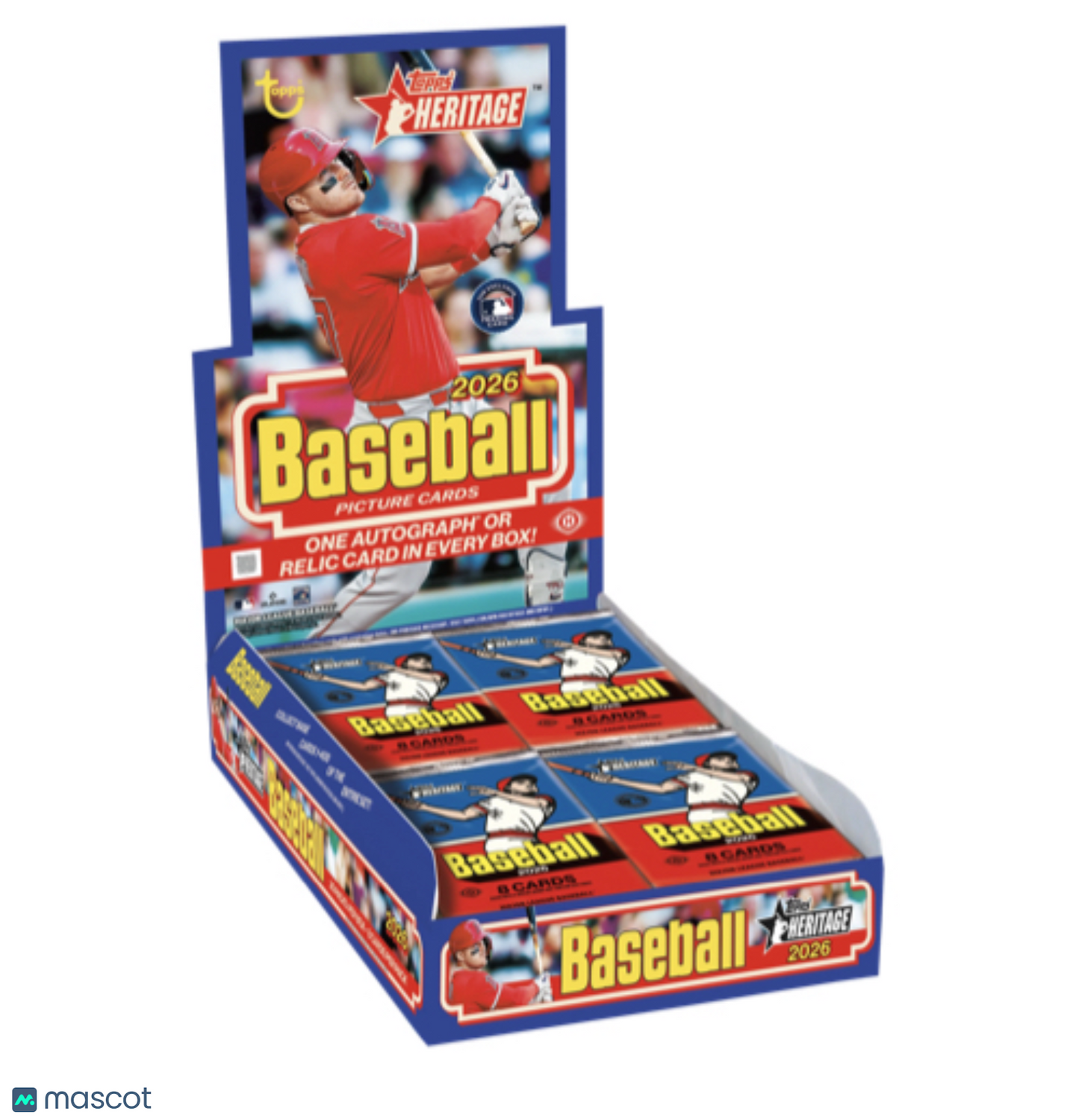 PRE ORDER 2026 Topps Heritage Baseball Hobby Box