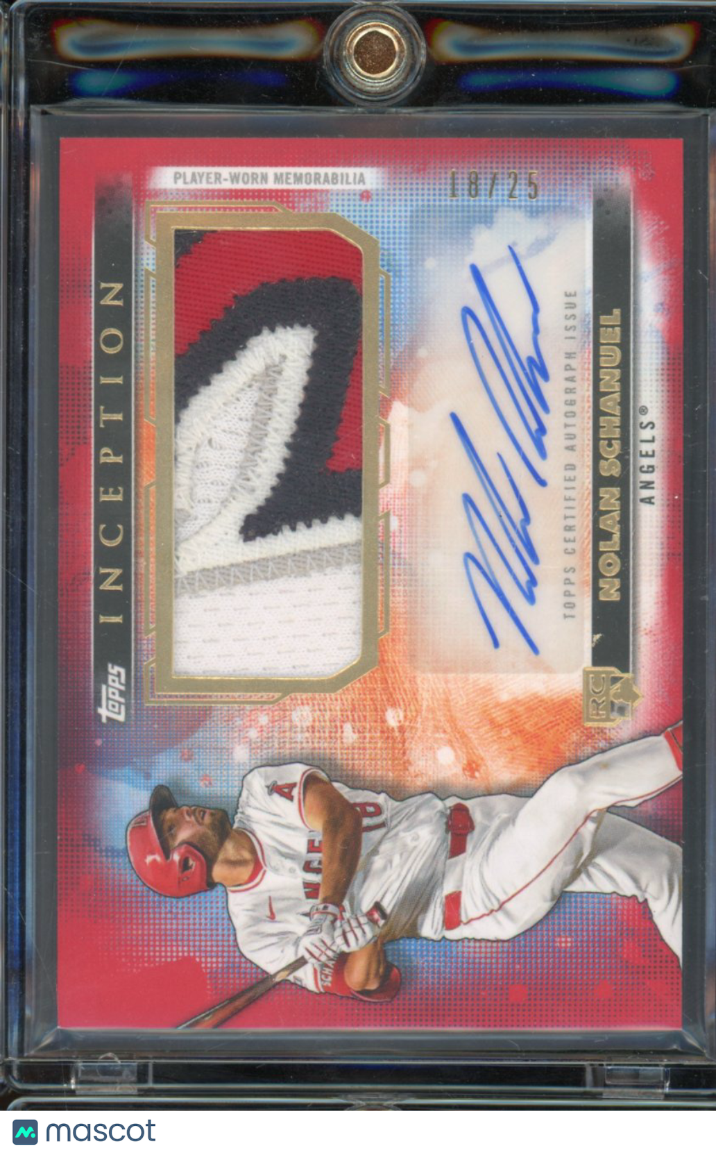 2024 Inception Nolan Schanuel Rookie Patch Auto /25