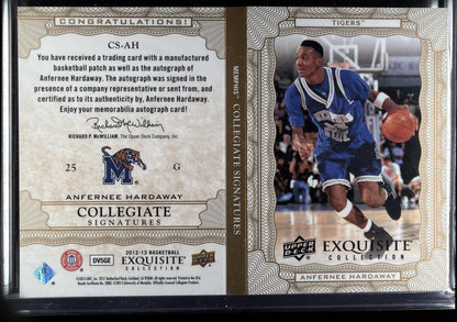 2012-13 Upper Deck Exquisite Black Anfernee Hardaway #CS-AH Booklet Auto /99