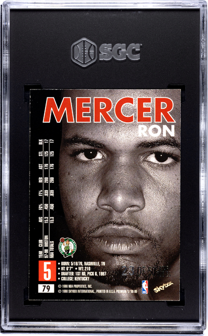 1998-99 Skybox Premium Ron Mercer Star Rubies