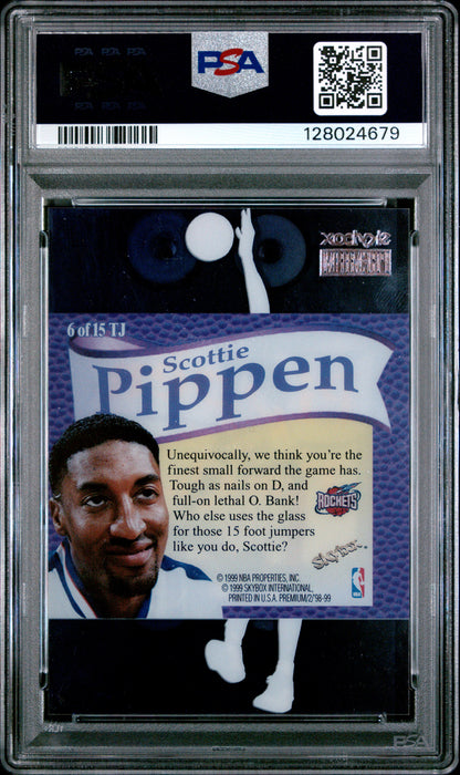 1998-99 Skybox Scottie Pippen That's Jam PSA 8