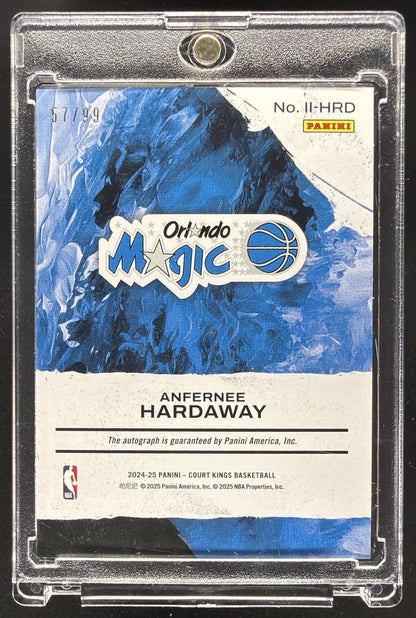 2024 Panini Court Kings Anfernee Hardaway #II-HRD Impressionist Ink /99 Auto