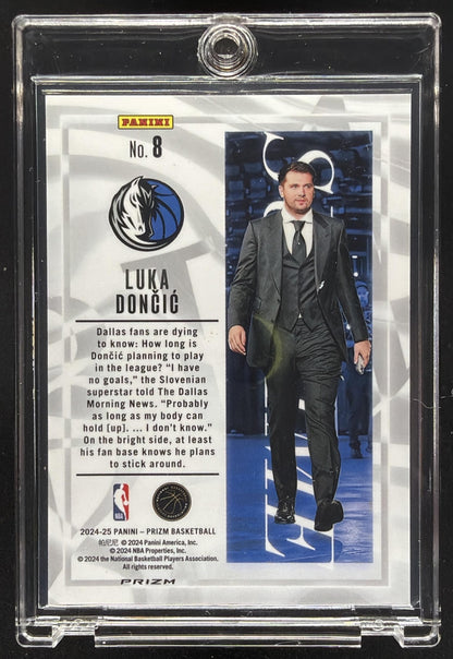 2024-25 Panini Prizm Luka Doncic #8 Sublime SP