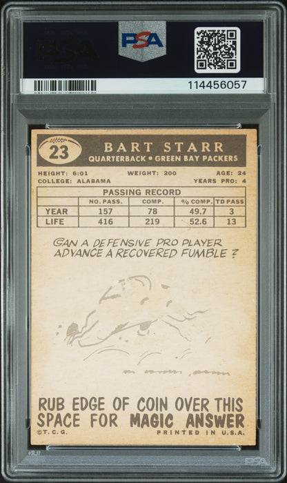 1959 Topps Bart Starr PSA 4 #23