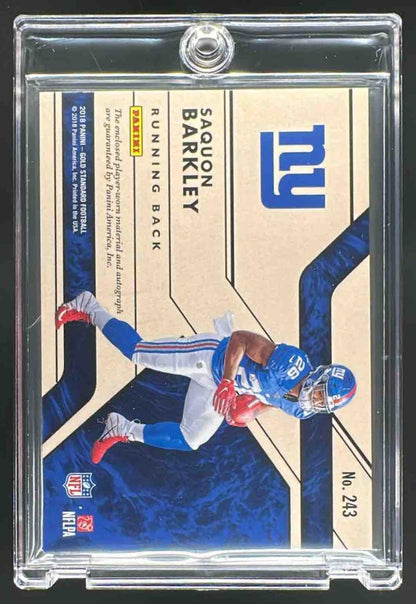 2018 Panini Gold Standard Saquon Barkley #243 70/75 RC Auto