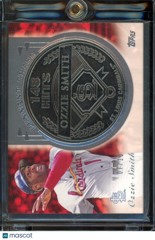 2013 Topps Ozzie Smith Pennant Chase Medallion /10
