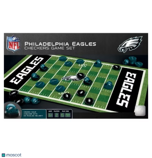 NFL Philadelphia Eagles Checkers Game