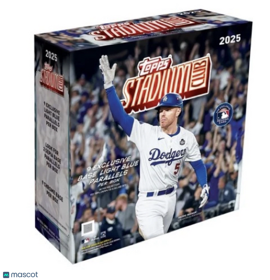 PRE ORDER 2025 Stadium Club Baseball Mega Box
