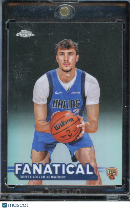 2025-26 Topps Chrome Cooper Flagg Fanatical Case Hit Rookie